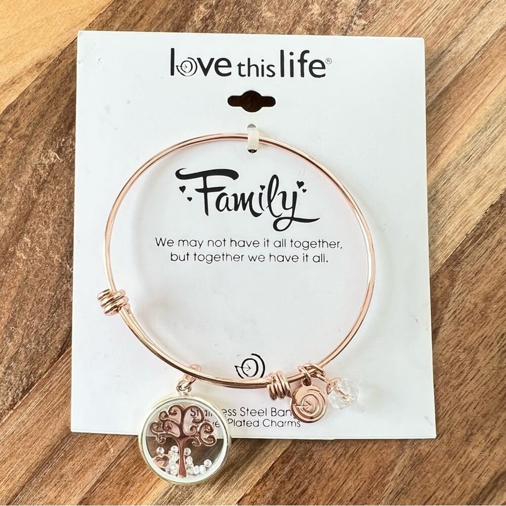 Love this Life Family Bracelet Gift For Mother in Law Gift for Grandma